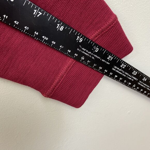 Tommy Bahama sweater Mens m red long sleeve 1/4 zip NWT MSRP $118 - Picture 10 of 10